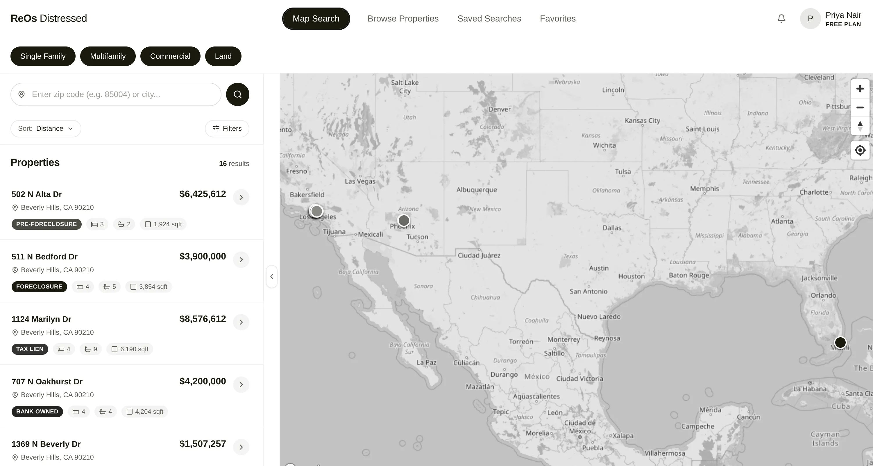 Radar screenshot